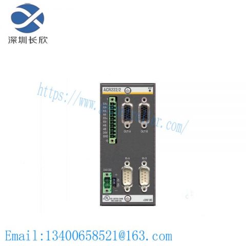 BACHMANN ACR222/2 Axis Controller Module, High-Performance Motor Control Solution