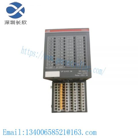 ABB DX522 - Digital I/O Module, 8DI, PLC Accessories