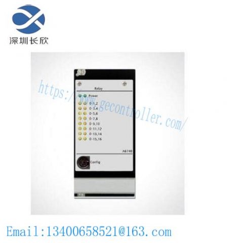 EMERSON A6740 Relay Output Module, PLC