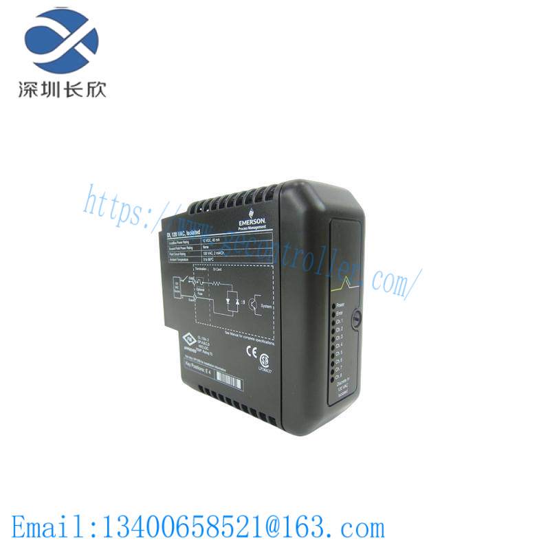 emerson_kj3001x1-ca1_12p1980x062_discrete_input_module.jpg Emerson KJ3001X1-CA1 12P1980X062: Industrial Discrete Input Module, Designed for Precision Control