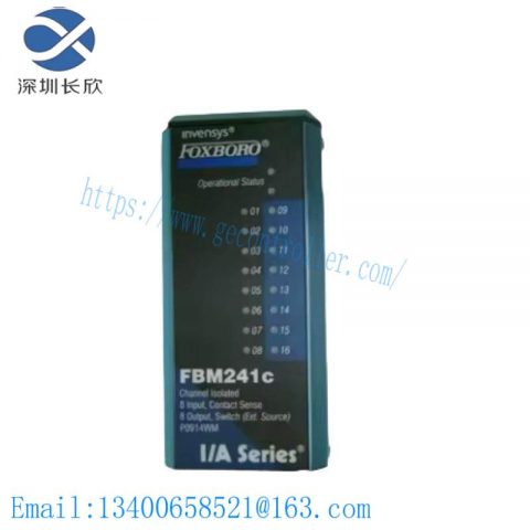 Foxboro FBM207C P0917GY: Channel Isolated Contact Sense Module, Precision Control Solutions