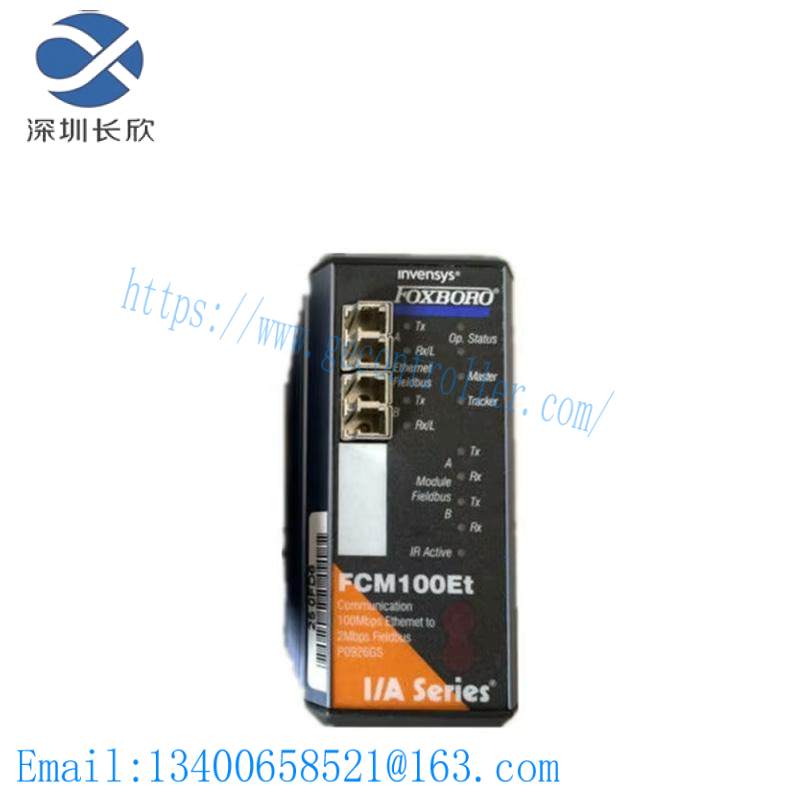 foxboro_fcm100et.jpg Invensys Foxboro PAC2500 2500E 4LOOPUW PBUSDPV1 Control Module, Advanced Process Automation System