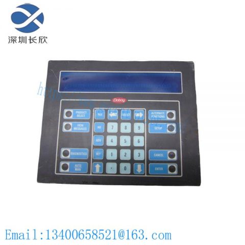 IEE FLIP Display Panel, 03601-54-080 / 03601-34-080, Numerical Fluorescent Technology