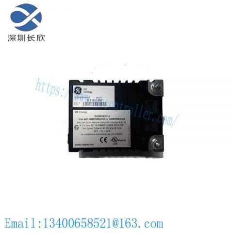GE IS220PDIOH1A, REV D - Advanced PLC Module for Industrial Automation