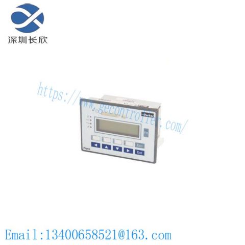 Parker POP12 Operator Panel, Industrial Control Module