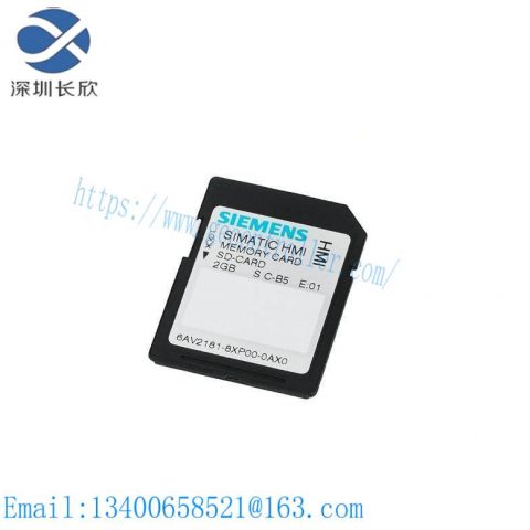 SIEMENS SIMATIC SD Memory Card 6AV2181-8XP00-0AX0: Industrial Control Innovation at Its Core
