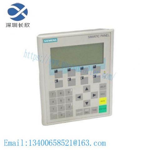 Siemens SIMATIC Operator Panel 6AV6641-0CA01-0AX0 - Advanced HMI for Industrial Control Solutions