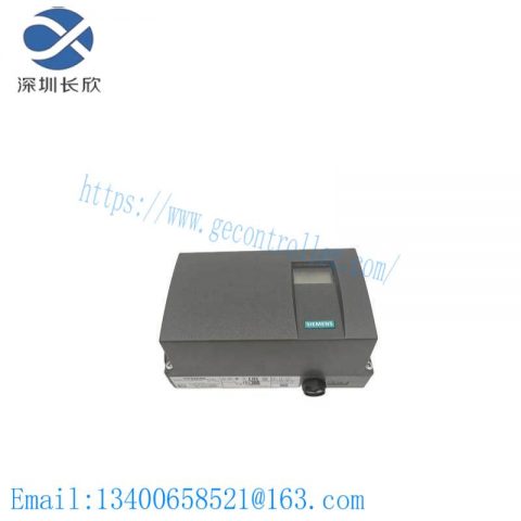 SIEMENS 6DR5010-0EG00-0AA0: Precision Electropneumatic Positioner for Industrial Control