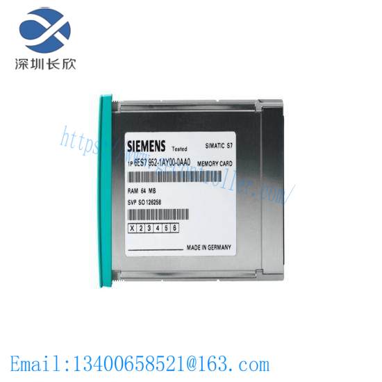 siemens_6es7952-0kh00-0aa0.jpg Siemens S7 Memory Card 6ES7952-0KH00-0AA0, RAM Memory Card for S7-400, 2 MB