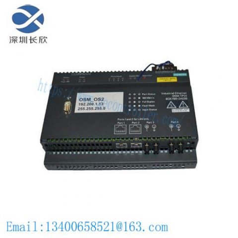 SIEMENS 6GK1105-2AE00 Optical Switch, TP22 Module, Industrial Control