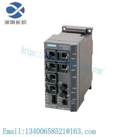 SIEMENS Scalance 6GK5106-1BB00-2AA3 Industrial Ethernet Switch, Compact & Reliable Networking Solution