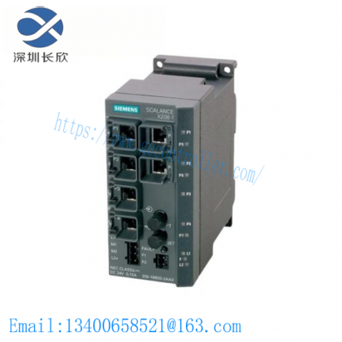 Siemens 6GK5206-1BB10-2AA3 SCALANCE X206-1 Industrial Ethernet Switch