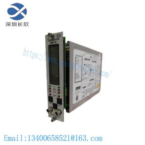 Bently Nevada 3300/16 Monitor: Precision Control & Monitoring for Industrial Applications