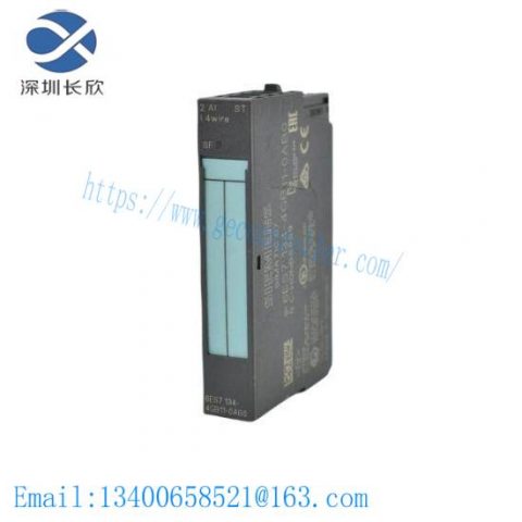 SIEMENS 6ES7134-4GB11-0AB0 Analog Input Module for Industrial Automation