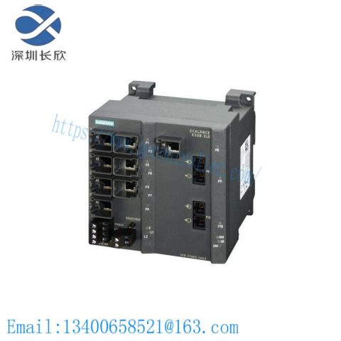 SIEMENS SCALANCE X308-2LD - High-Performance Unmanaged Ethernet Switch