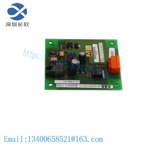 ABB 3BHE006373R0101 ;XVC769AE101 Control Board, Expert Solutions for Industrial Automation