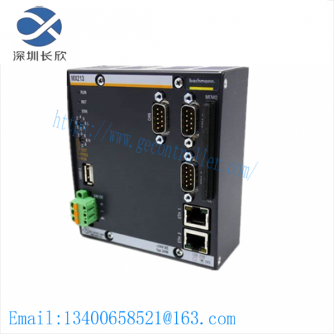 Bachmann MX213 CPU Module for Industrial Automation Solutions