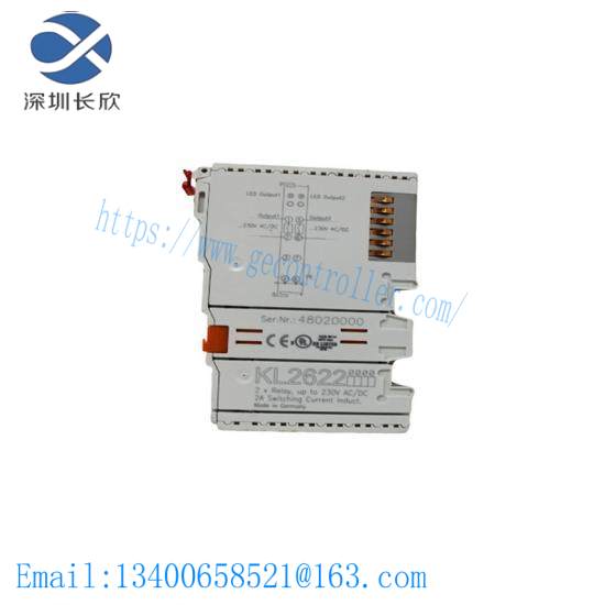 beckhoff_kl2622_bus_terminal.jpg Beckhoff KL2622 Bus Terminal: Advanced Control Module for Industrial Automation