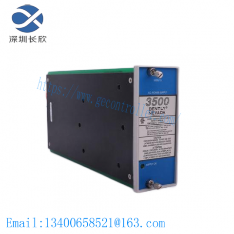 Bently Nevada 3500/15 Module for PLC Control Systems