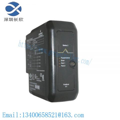 Emerson KJ3242X1-BA1 & 12P2471X042 VE4017P0 FIELDBUS Module for Industrial Automation