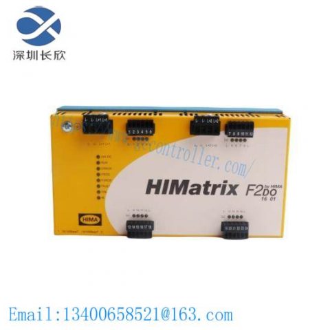 Hima F2 DO 16 01 - Safety-Related Controller, Hima's Reliable Choice for Industrial Automation