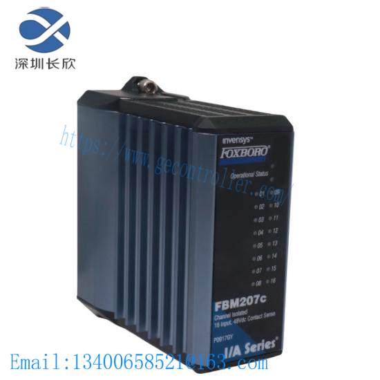 Invensys Foxboro FBM207 CP0917MF: 16-Channel Voltage Monitor, Precision Control Solution