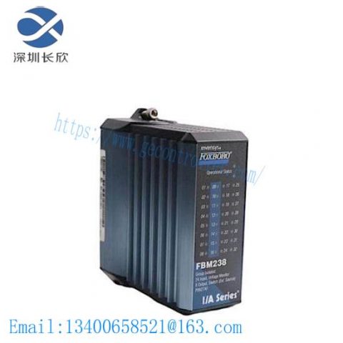 Foxboro FBM238 P0927AF: 32-Channel Discrete Input/Output Module for Industrial Automation