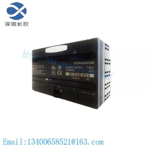 GE IC200ALG325 Advanced Analog Output Module, Reliable and Precise Control