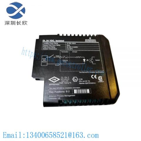 EMERSON KJ3001X1-BA1 1290549X152, High-Performance Control Module