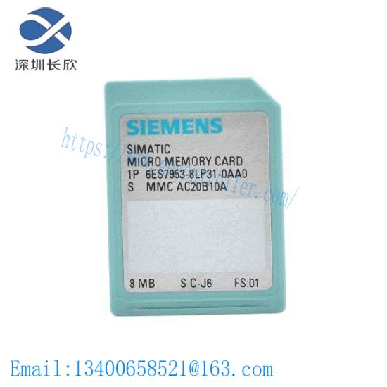 siemens_6es7_953-8lp31-0aa0_memory_card-1.jpg Siemens 6ES7 953-8LP31-0AA0 Memory Card for Industrial Control, Optimized for Global Markets