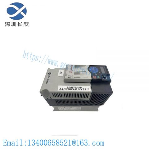 ABB AB 25A-D017N104 PowerFlex 523 AC Drive, Industrial Control Module