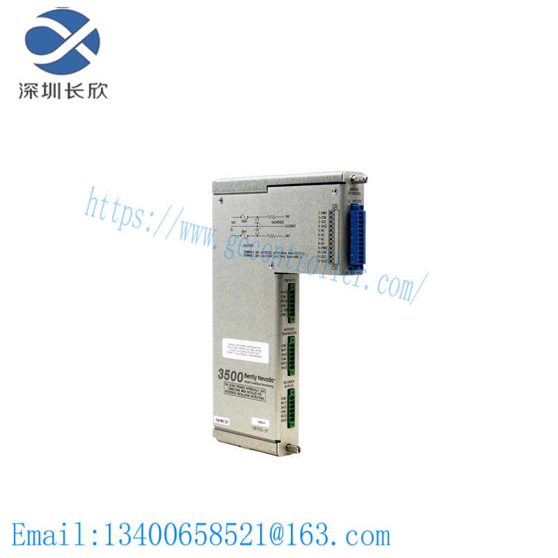 bently_nevada_136703-01_i_o_module.jpg Bently 3500/50-04-00 136703-01, Industrial Vibration Monitoring Module