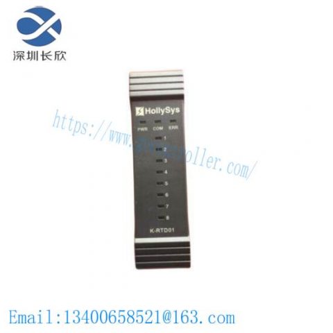 HOLLYSYS K-RTD01 Digital Input Module, High Precision Temperature Sensing, Industrial Automation