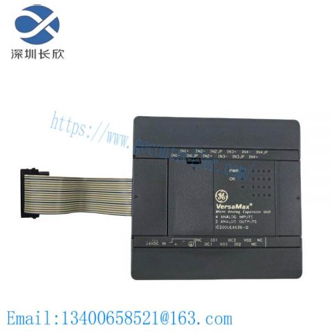 GE IC200UEX626: 6-Channel Analog Expansion Module - Precision Control in Industrial Automation